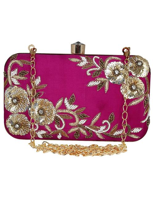 ethnic traditional theme hand clutch bag.  - 18186802 -  Standard Image - 0