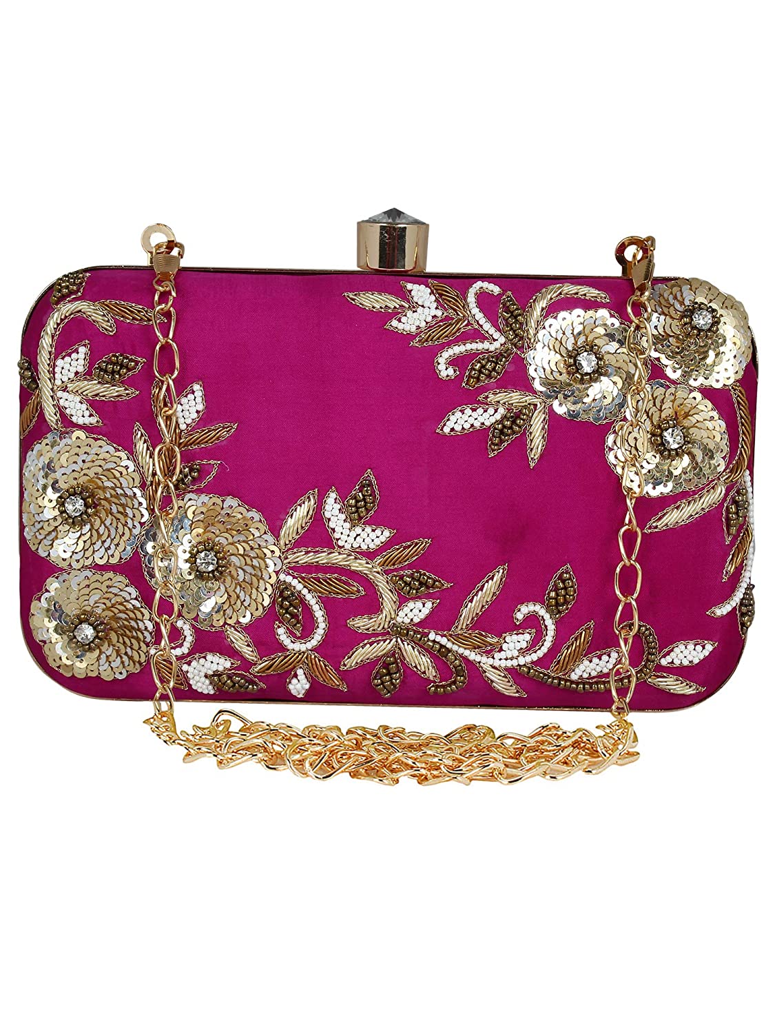 ethnic traditional theme hand clutch bag.  - 18186802 -  Zoom Image - 0