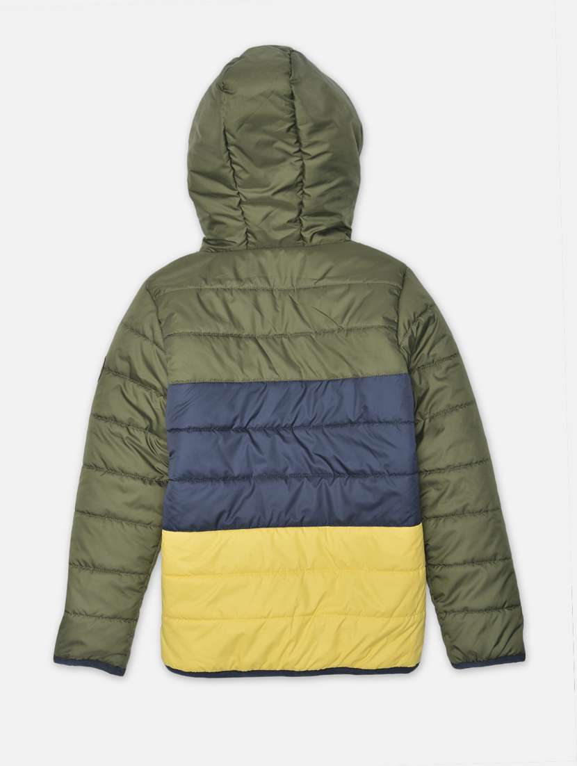 multi colored polyester quilted jackets & coat - 18187039 -  Standard Image - 1