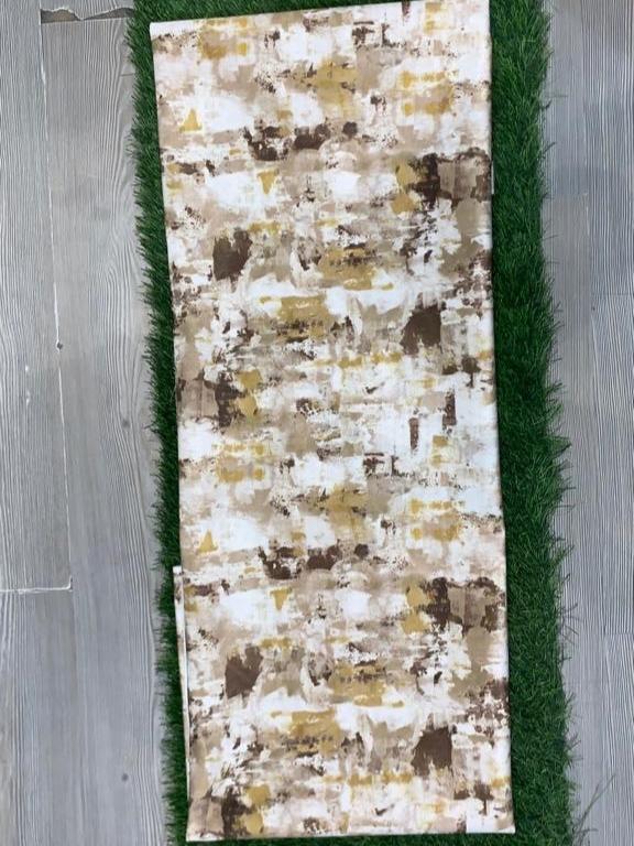 floral velvet curtain width 150 cm  - 18187044 -  Standard Image - 1