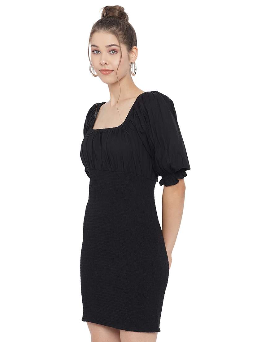 women's bodycon solid dress - 18187316 -  Standard Image - 1