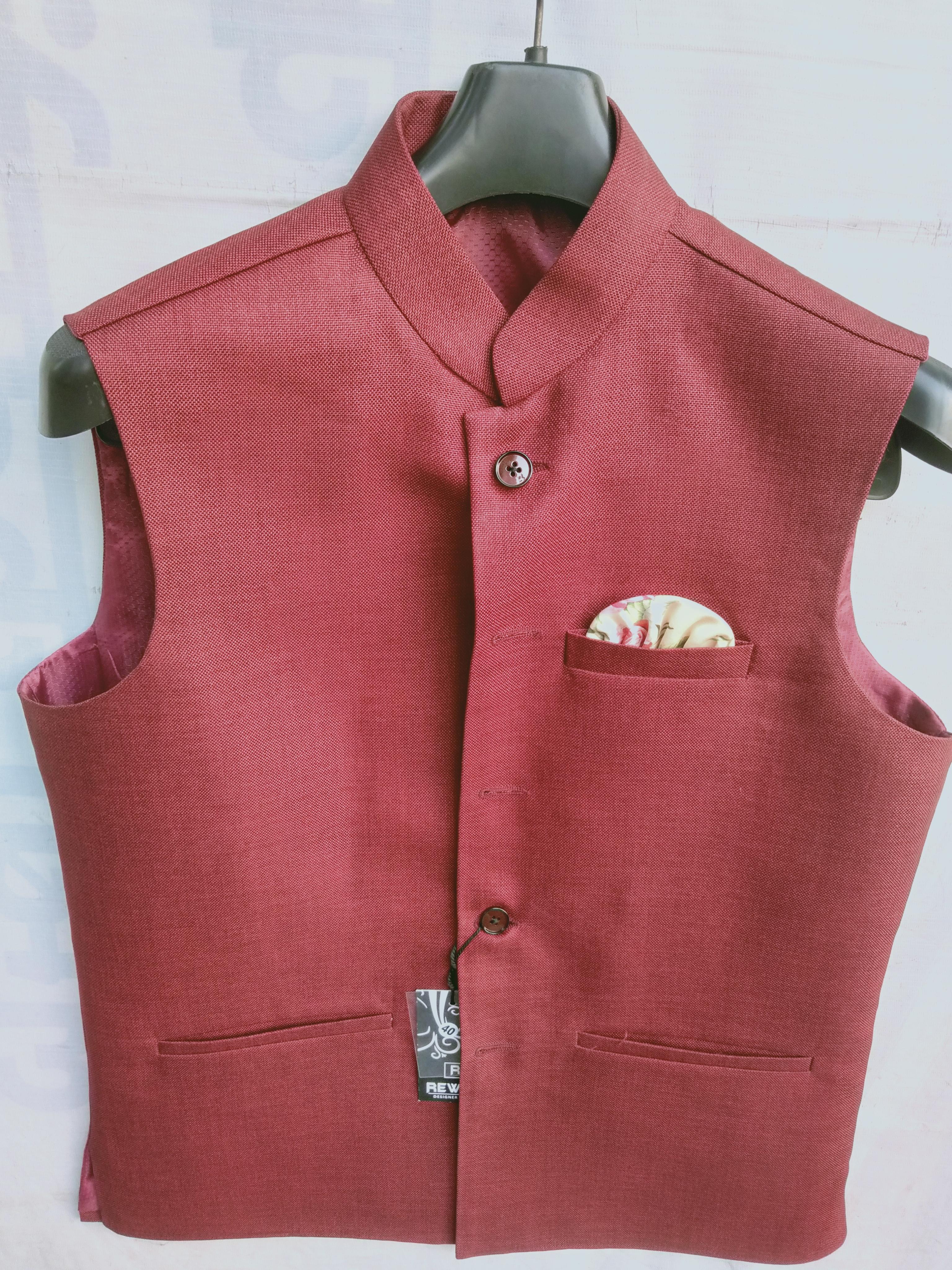 jawahar cut blazer jacket for men - 18188980 - Standard Image - 1