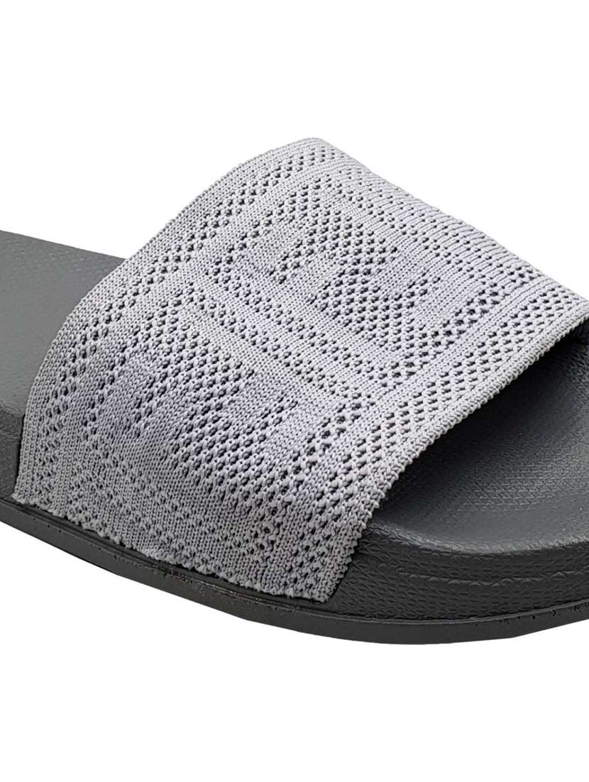 grey slider flip flop - 18190095 -  Standard Image - 4