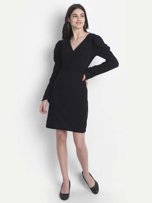 women's bodycon solid dress - 18190238 - Standard Image - 0
