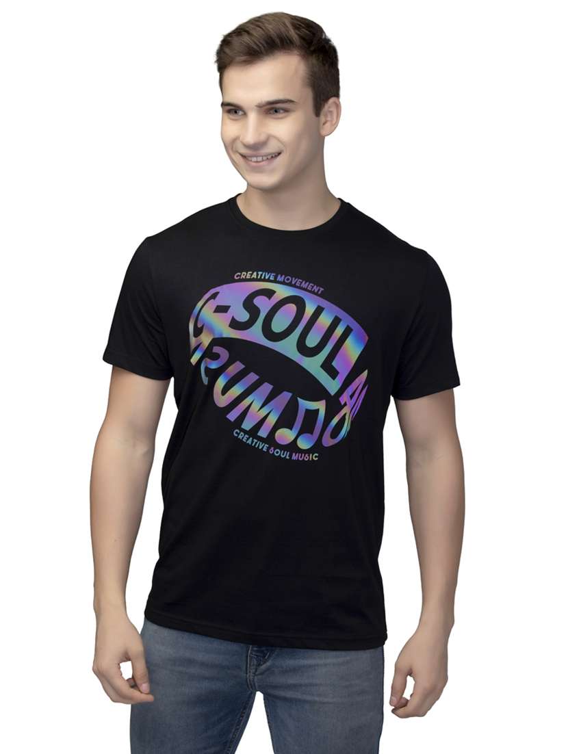 set of 2 chest print t-shirt - 18191481 -  Standard Image - 1