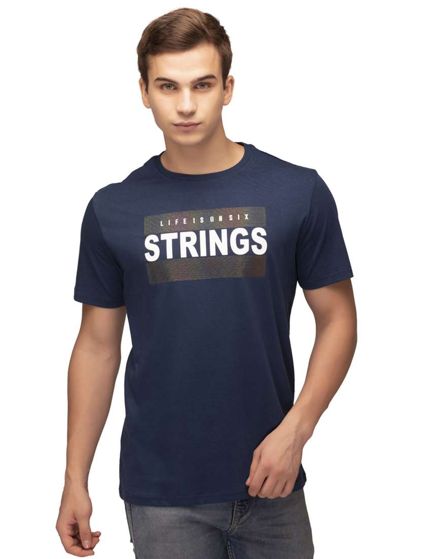 men set of 2 chest print t-shirt - 18191486 -  Standard Image - 1