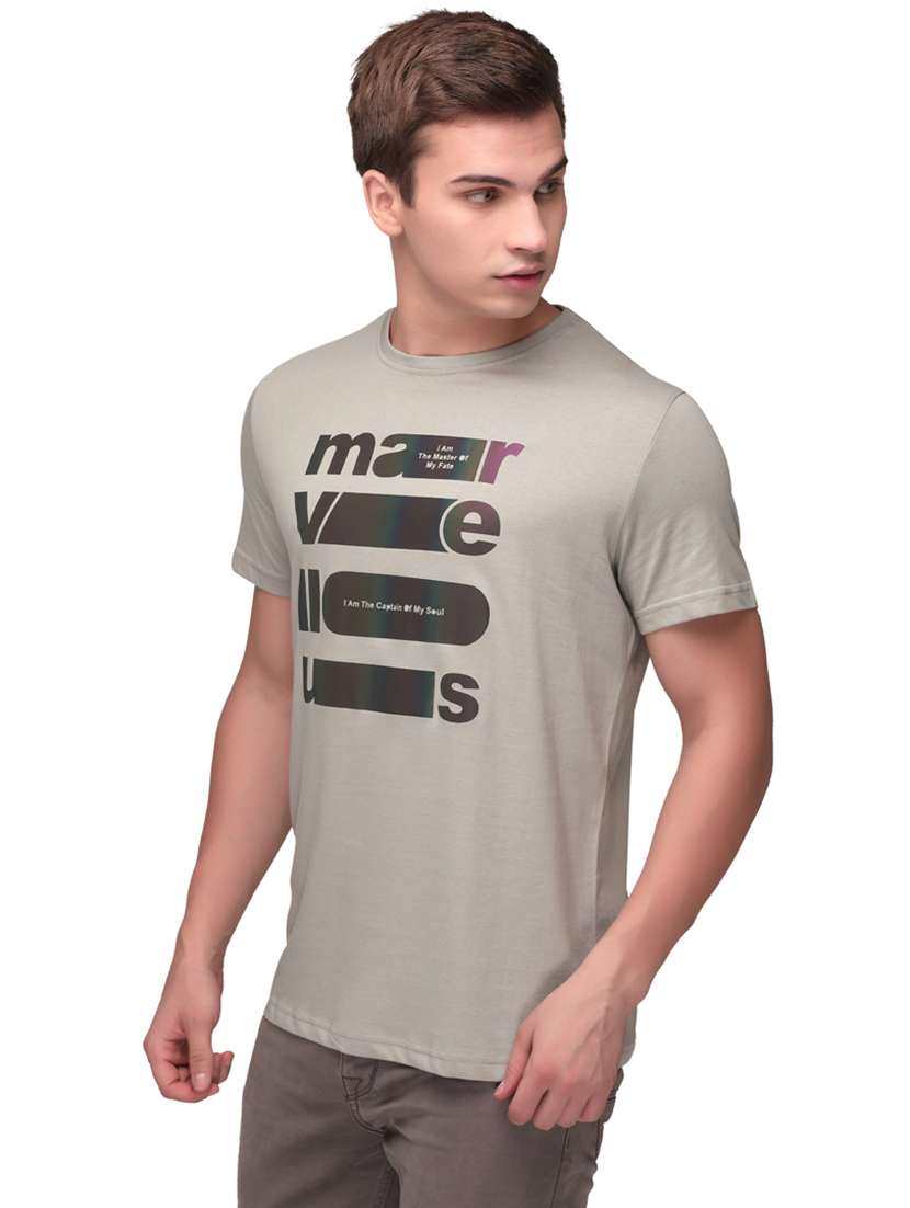 men pack of 2 printed t-shirts - 18191500 -  Standard Image - 4