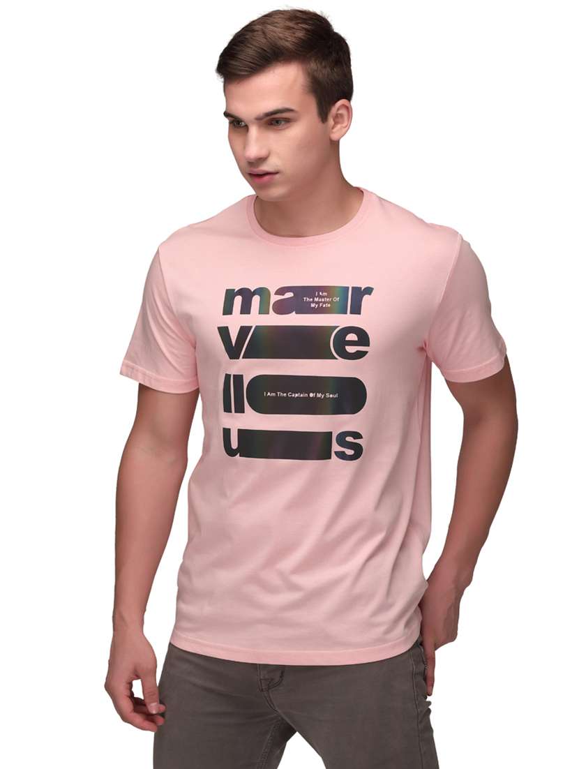 men pack of 2 printed t-shirt - 18191502 -  Standard Image - 4