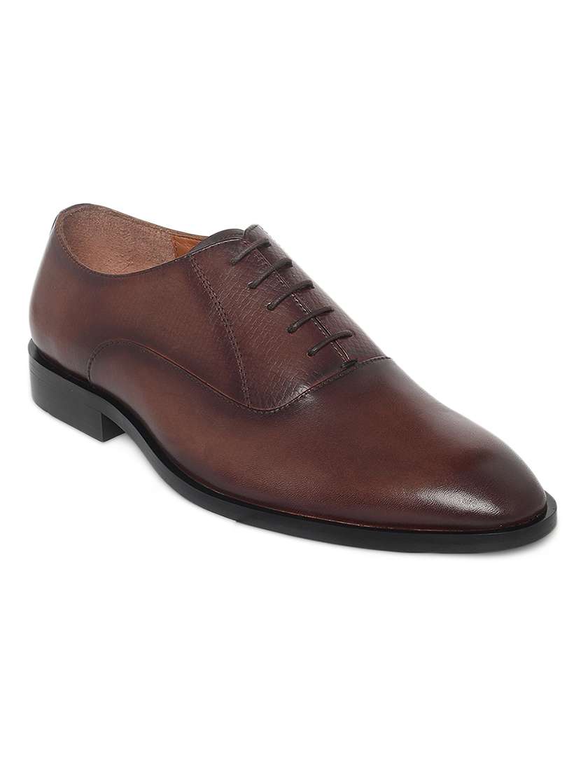 brown solid oxford