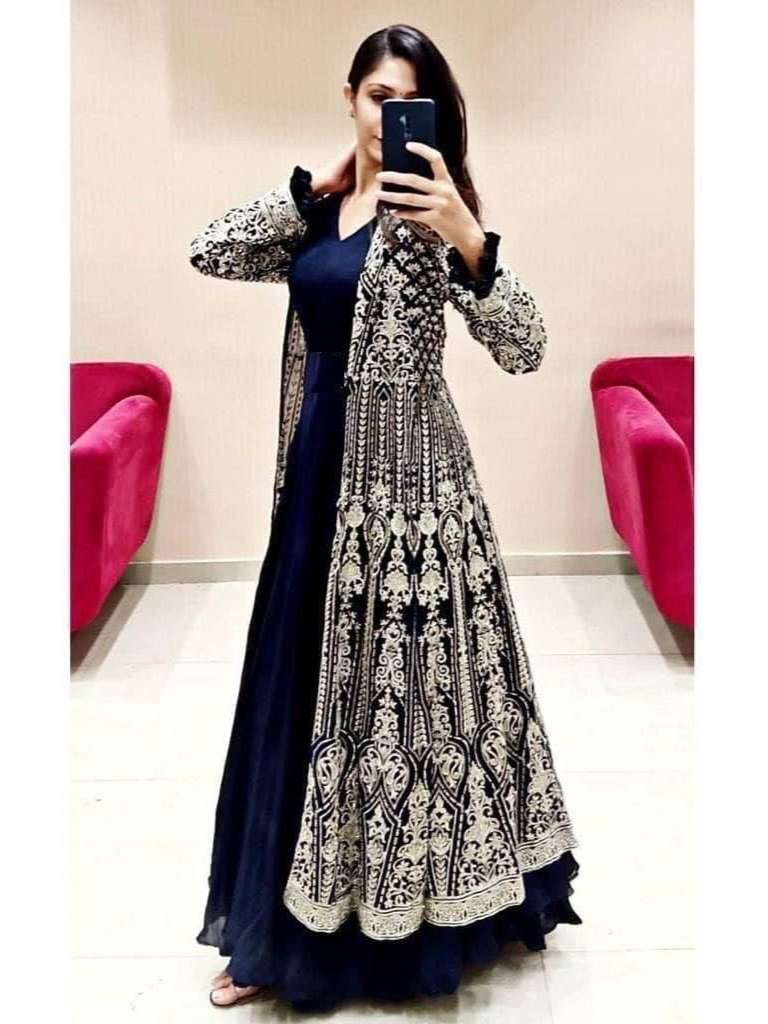 Frock Cutting Frock Wale Suit Ke Design Buy Online Designer Gown