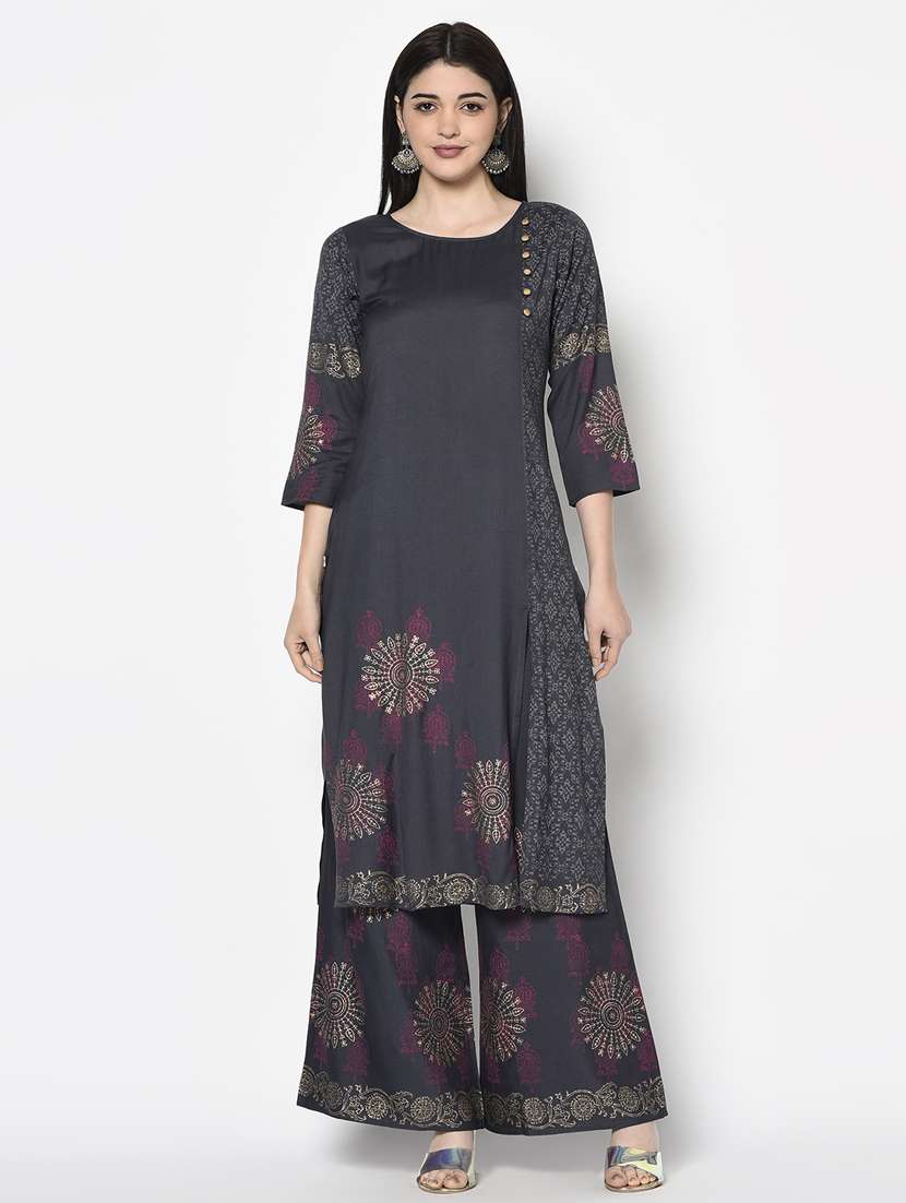 aniyah women printed straight kurta