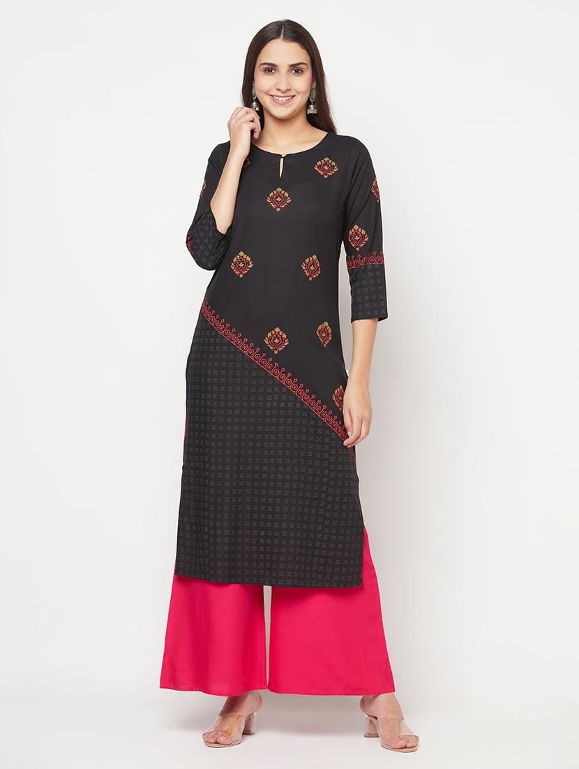 women's straight kurta - 18192077 - Zoom Image - 0