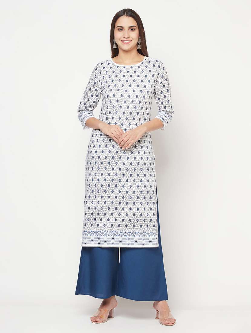 women's straight kurta - 18192083 -  Zoom Image - 0