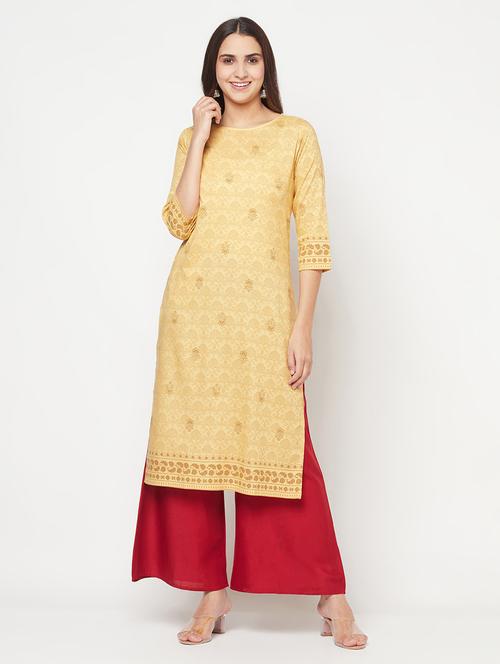 women's straight kurta - 18192085 -  Standard Image - 0