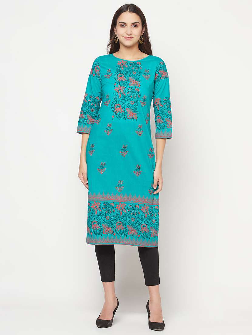women's straight kurta