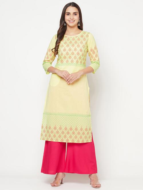women's straight kurta - 18192093 - Standard Image - 0