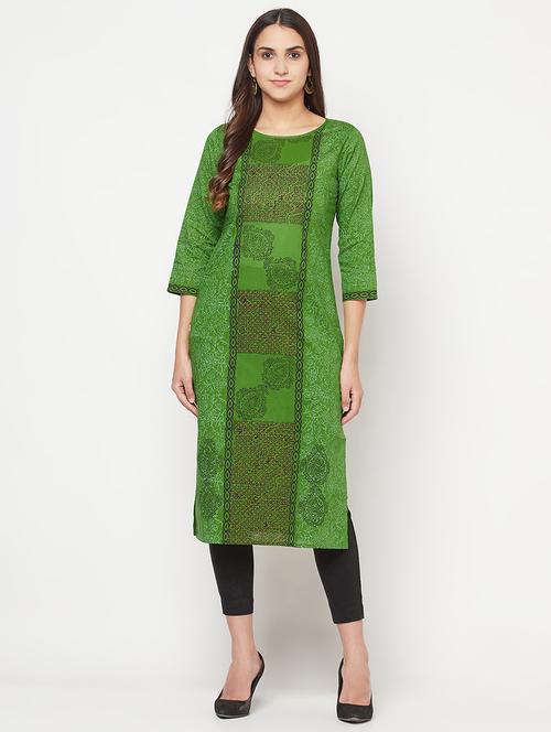 women's straight kurta - 18192094 -  Standard Image - 0