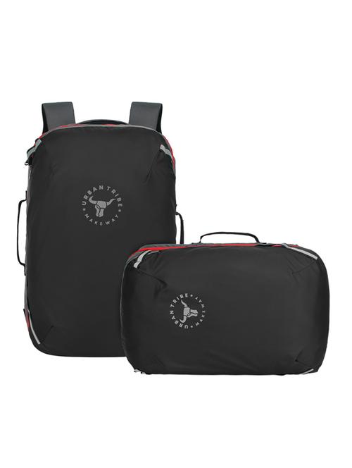 black polyester laptop backpack - 18194427 -  Standard Image - 0