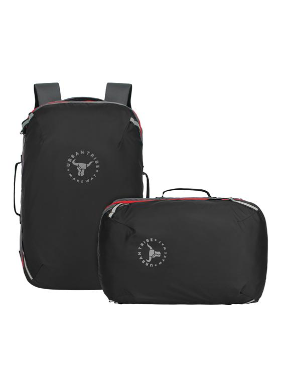 black polyester laptop backpack - 18194427 -  Zoom Image - 0