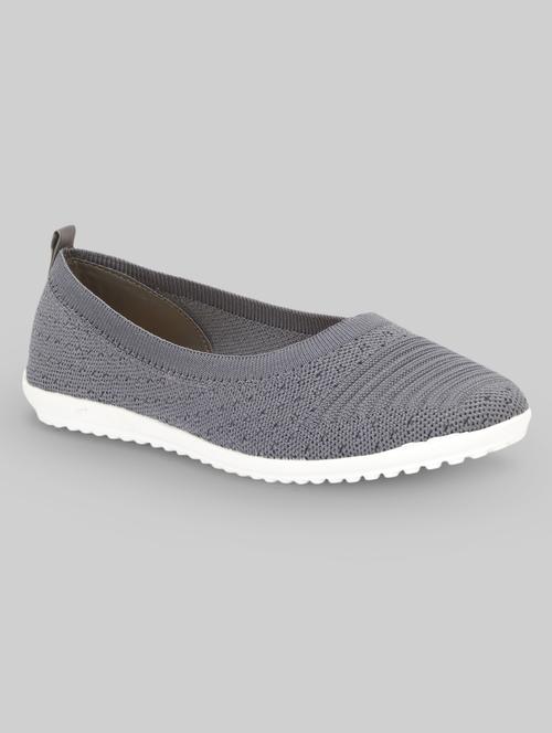grey fabric ballerina - 18196417 - Standard Image - 0
