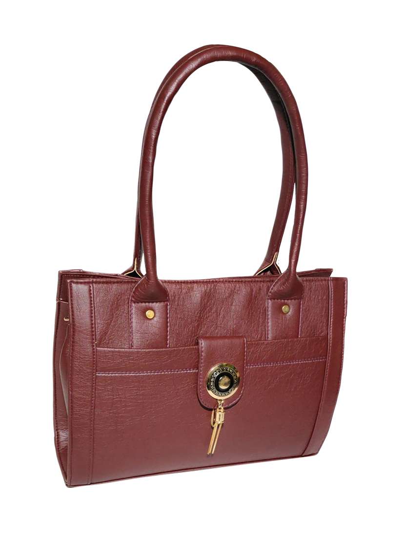 multi colored leatherette (pu) combo handbag - 18196682 -  Standard Image - 1