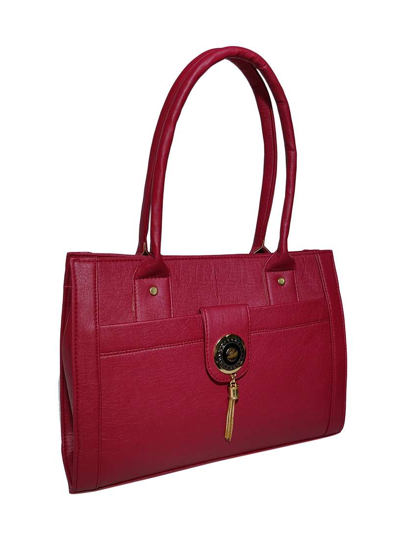 multi colored leatherette (pu) combo handbag - 18196792 -  Standard Image - 1