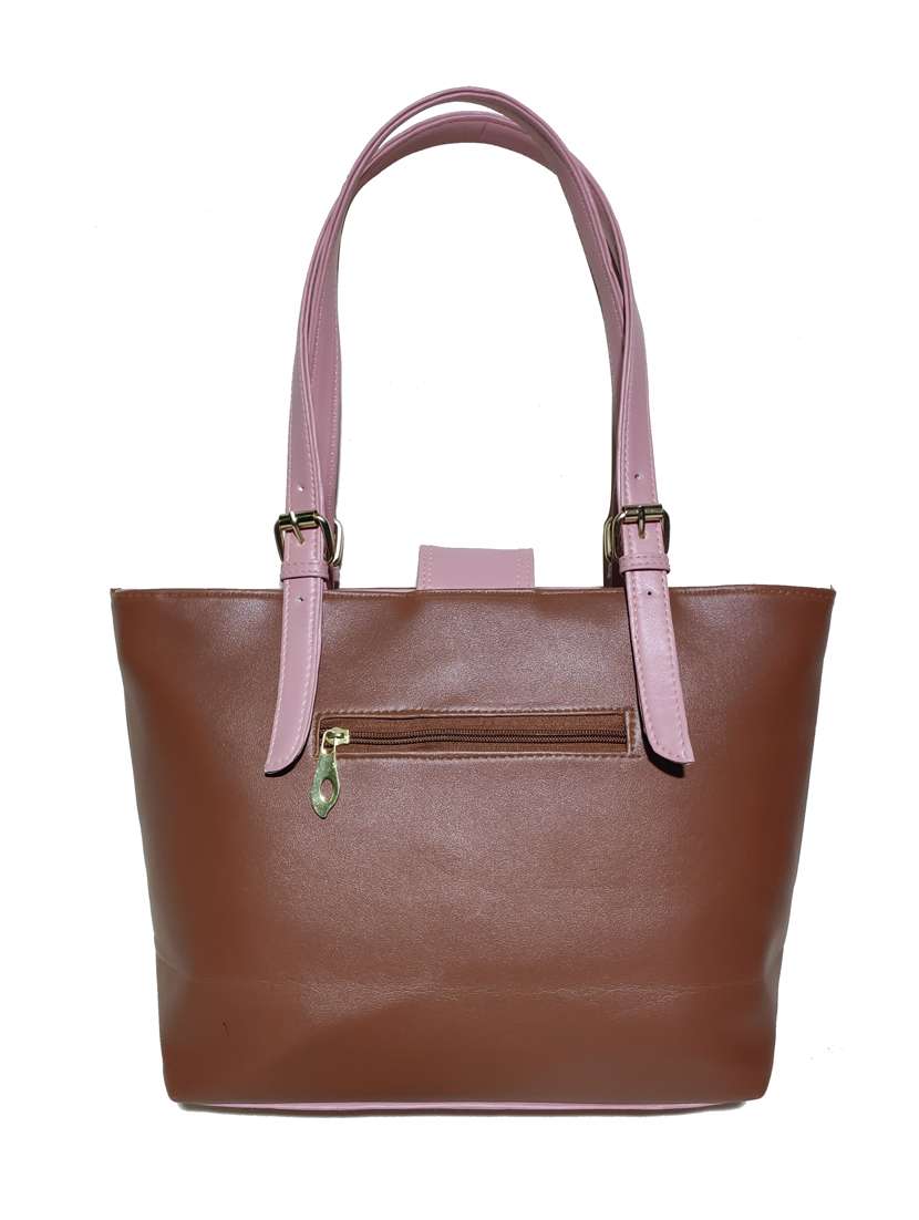 multi colored leatherette (pu) combo handbag - 18197423 -  Standard Image - 1