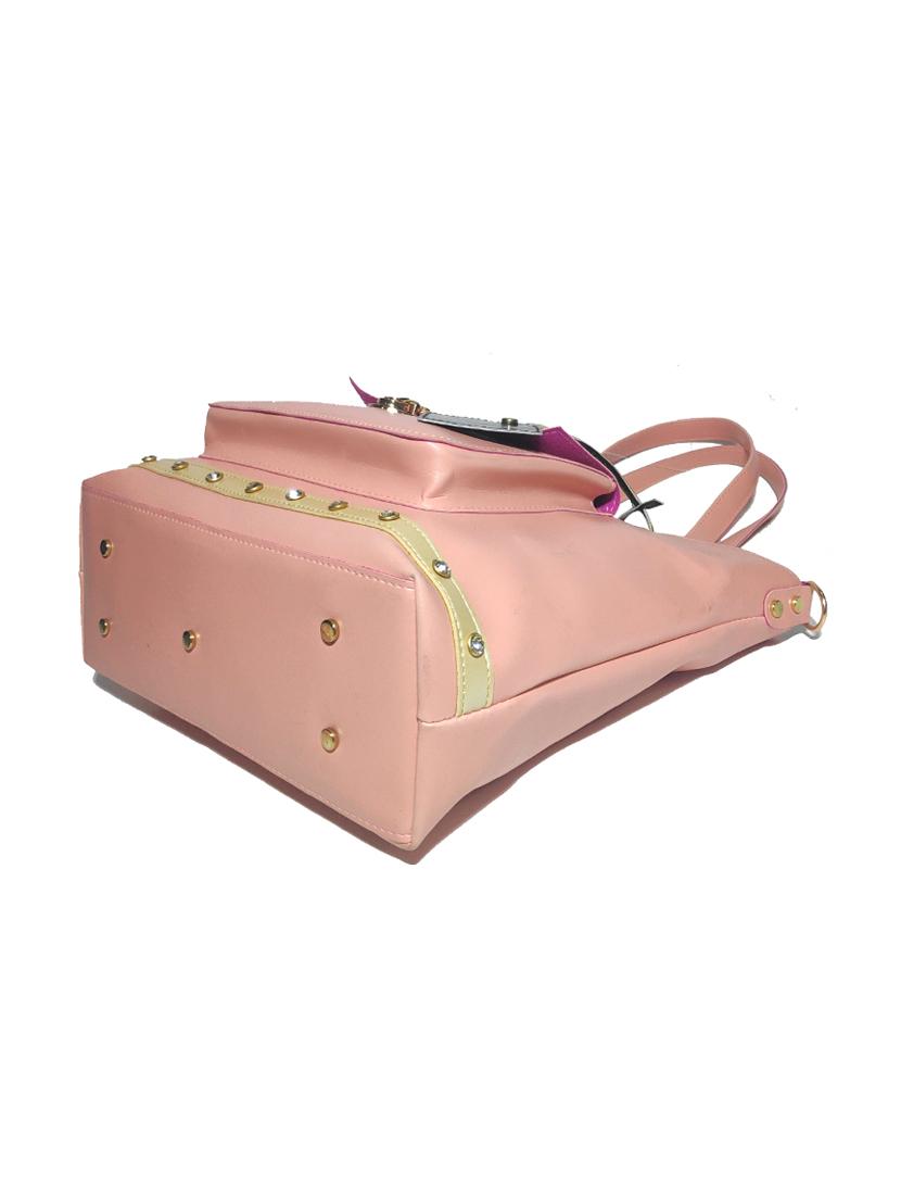 multi colored leatherette (pu) combo handbag - 18197708 - Standard Image - 1