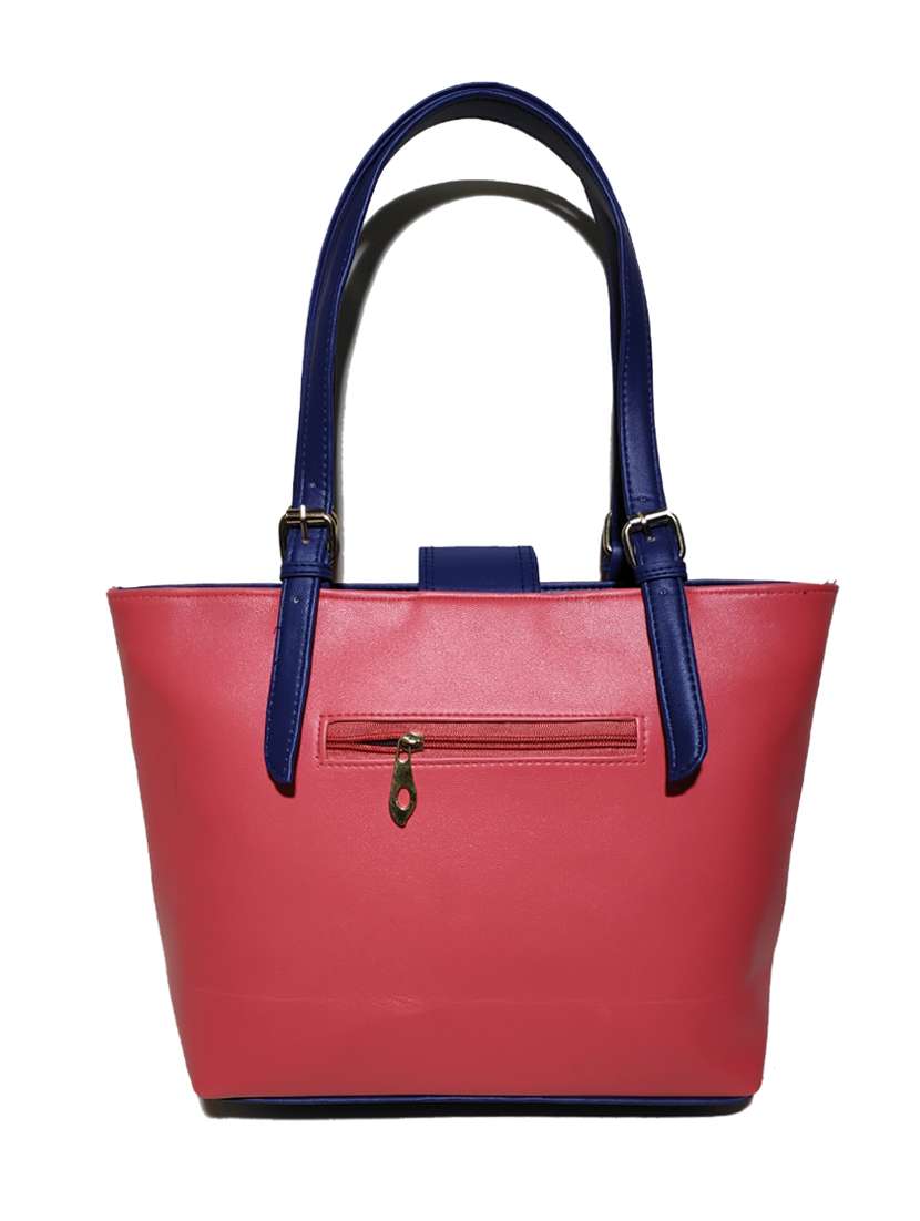 multi colored leatherette (pu) combo handbag - 18197731 -  Standard Image - 1