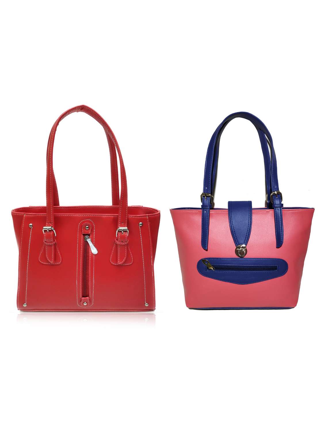 multi colored leatherette (pu) combo handbag - 18197805 -  Zoom Image - 0