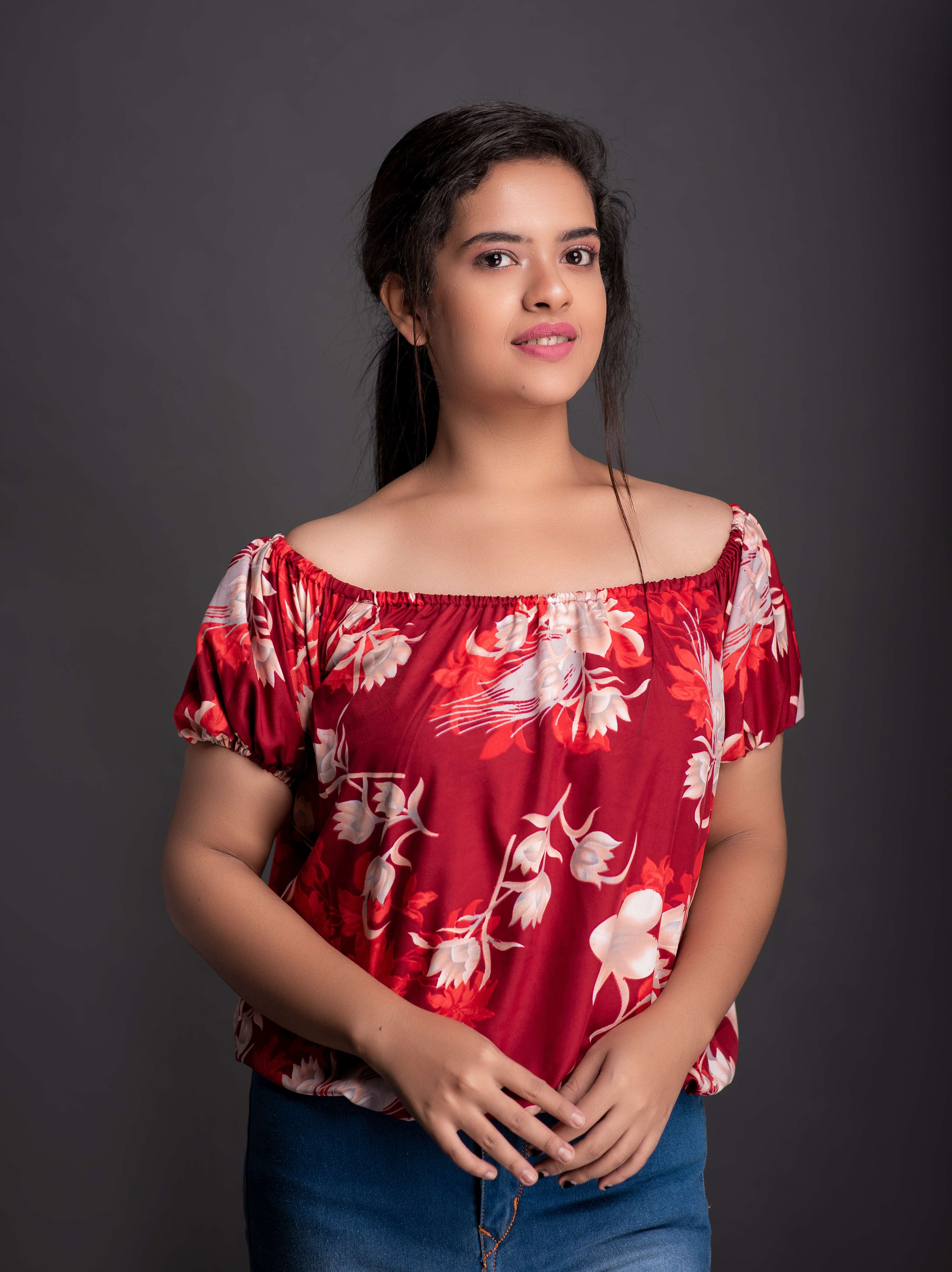 women's straight off shoulder top - 18198310 -  Standard Image - 1