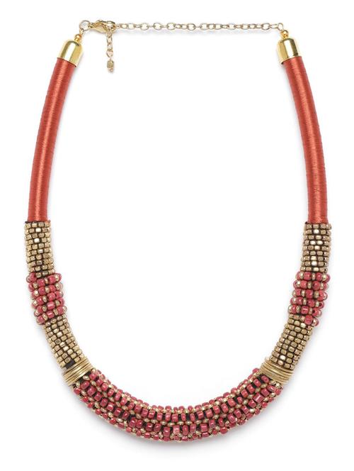 multi colored metal necklace - 18199020 -  Standard Image - 0