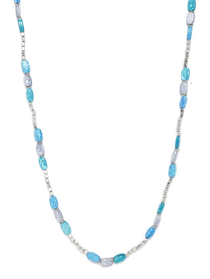 green zinc long necklace - 18199030 -  Standard Image - 1
