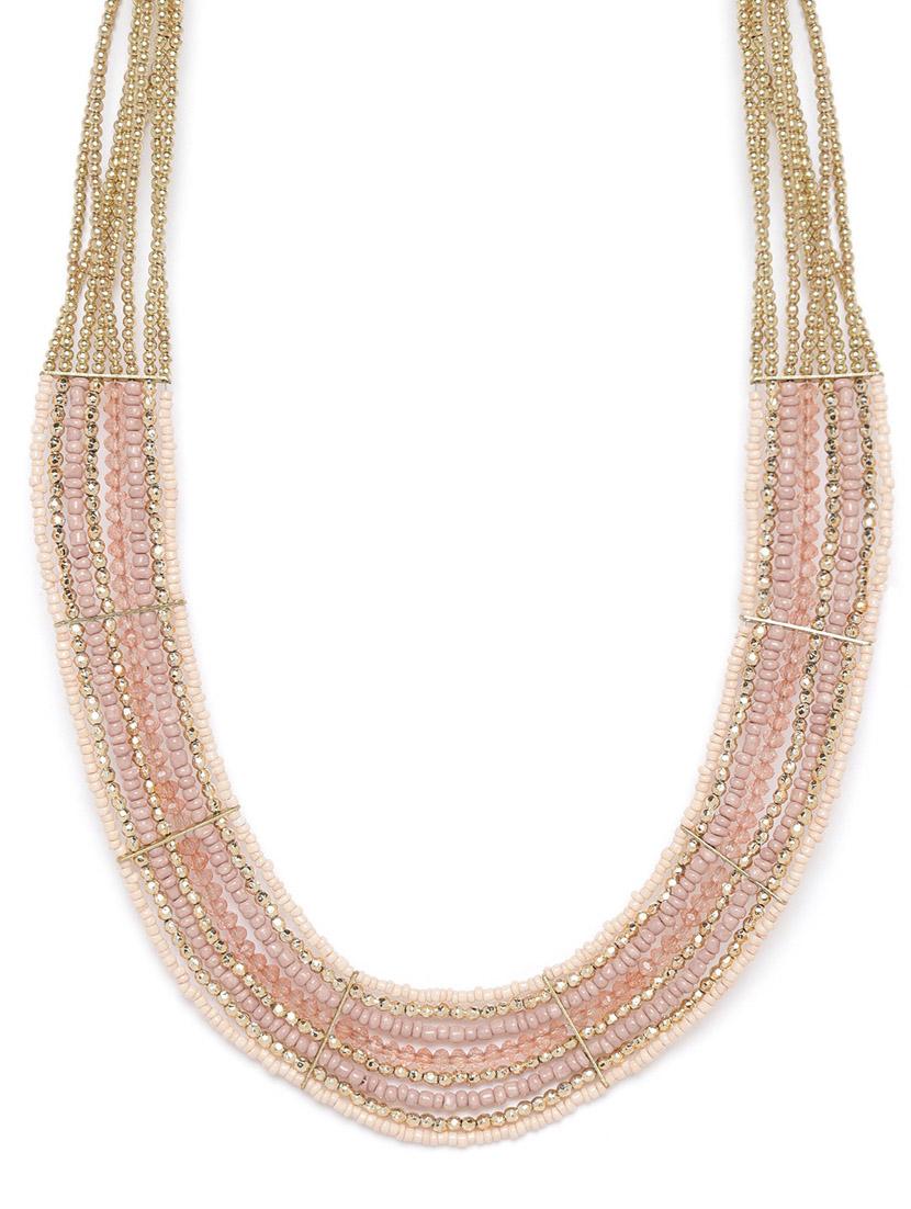 multi colored plastic necklace - 18199033 -  Standard Image - 1