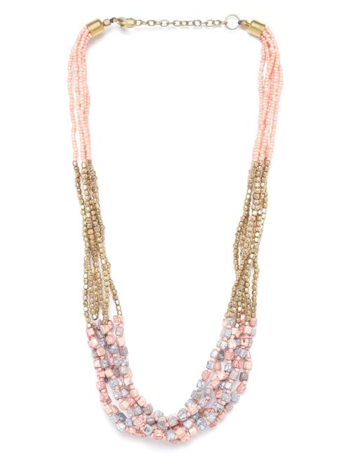 multi colored metal necklace - 18199074 - Standard Image - 0
