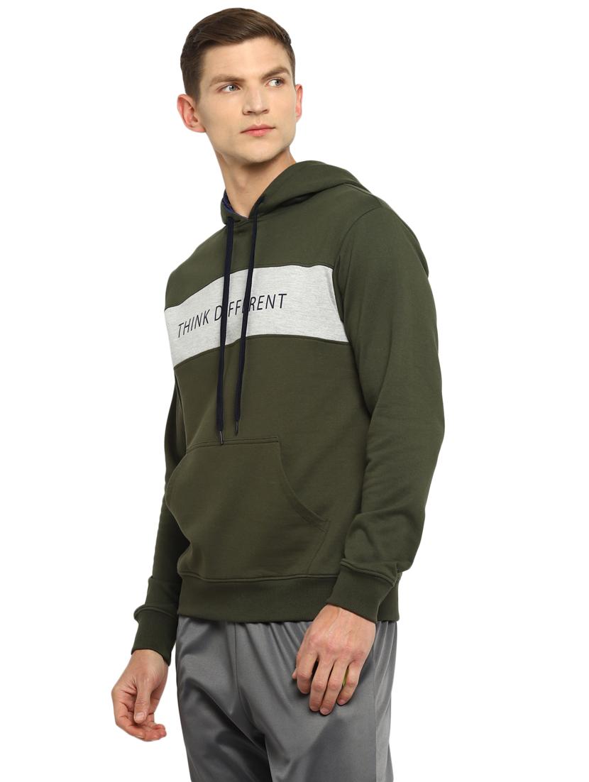 mens color block sweatshirt - 18200791 -  Standard Image - 1