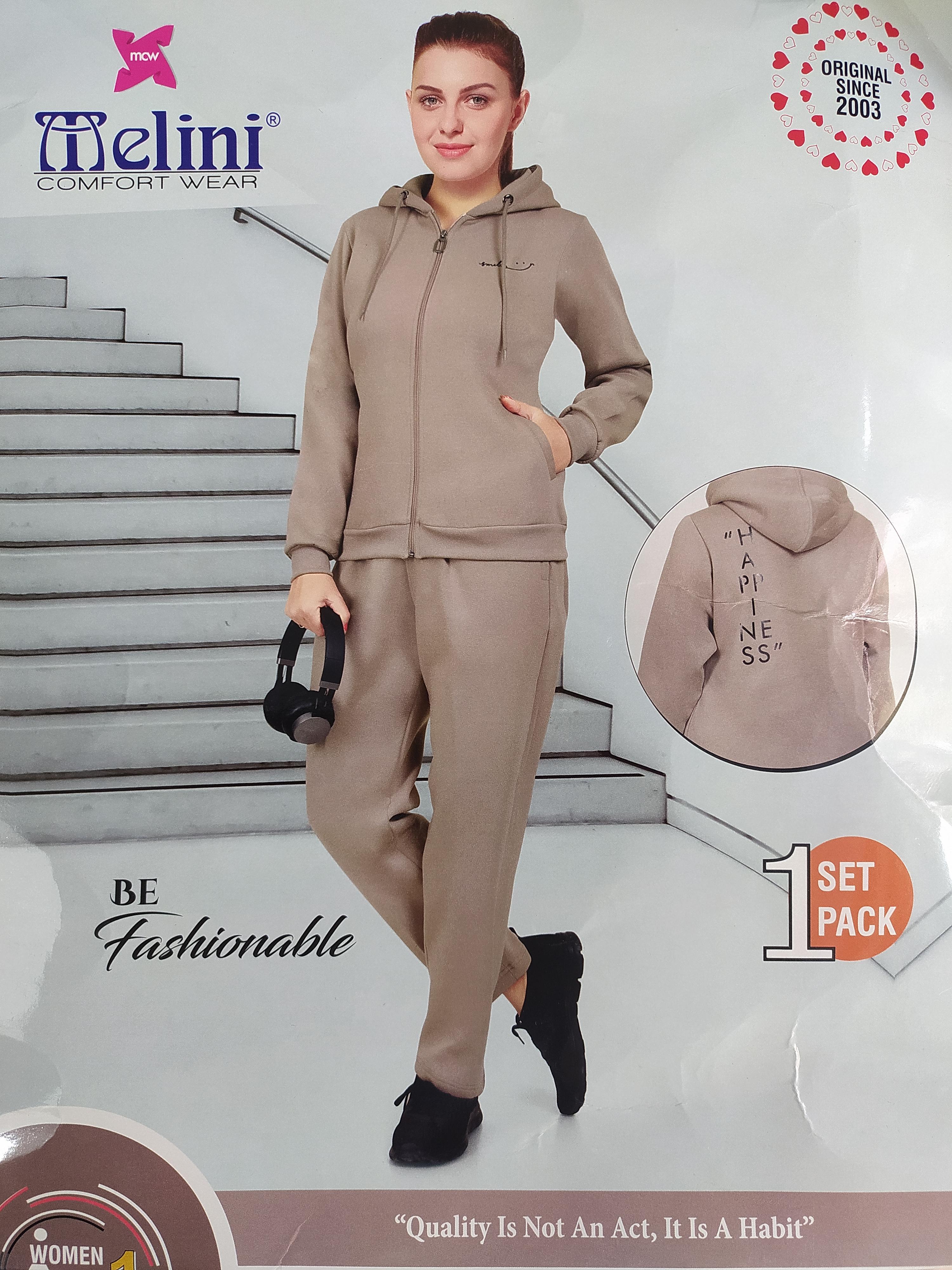 night wear woolen grey color - 18200870 - Standard Image - 1