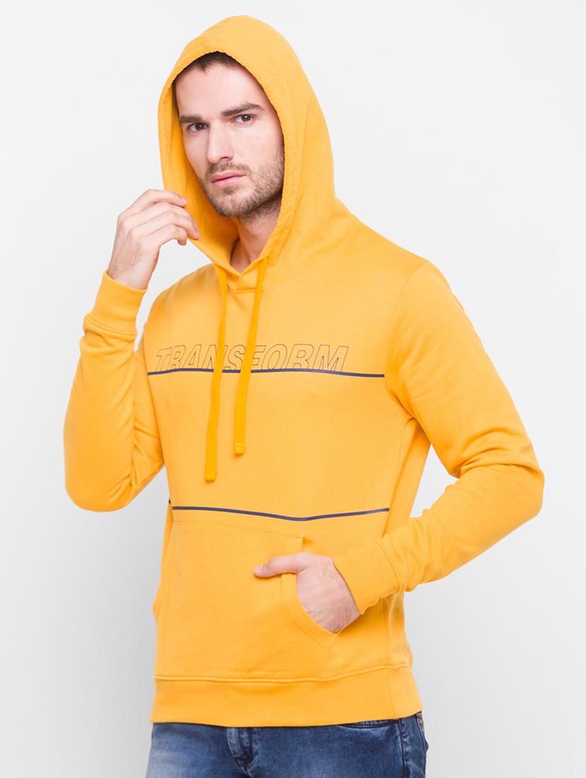 yellow stripe sweatshirt - 18202228 - Standard Image - 1
