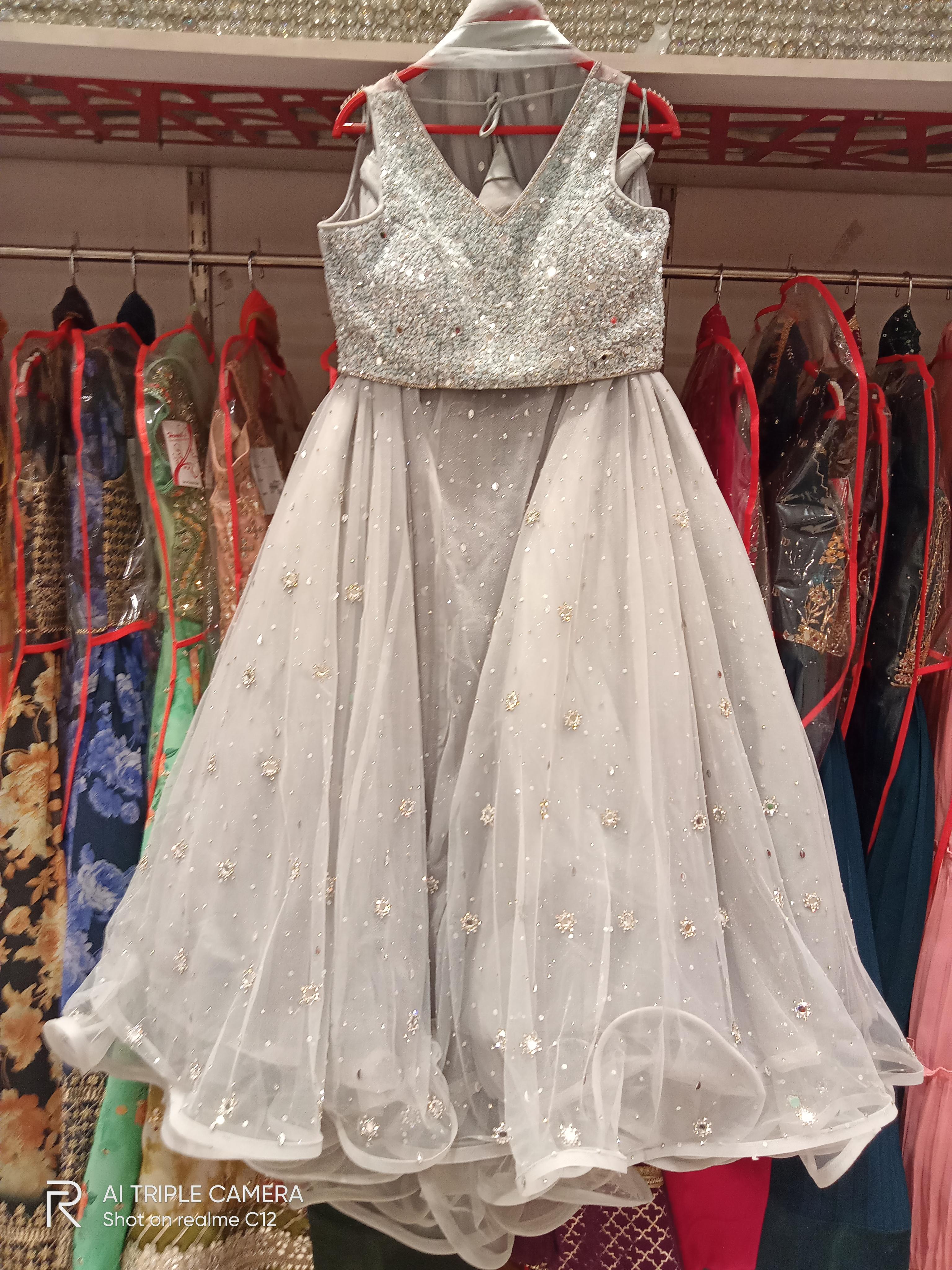 lehenga with net dupatta heavy design - 18202428 - Standard Image - 1