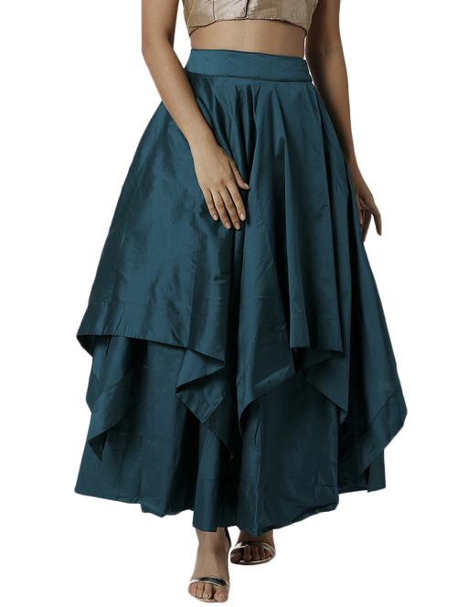 high rise flared skirt - 18203261 -  Standard Image - 0