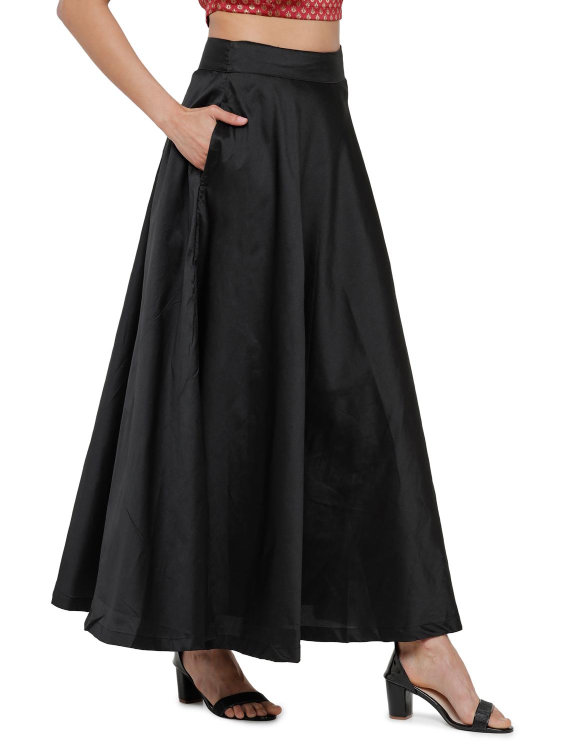 high rise flared skirt - 18203264 -  Standard Image - 1