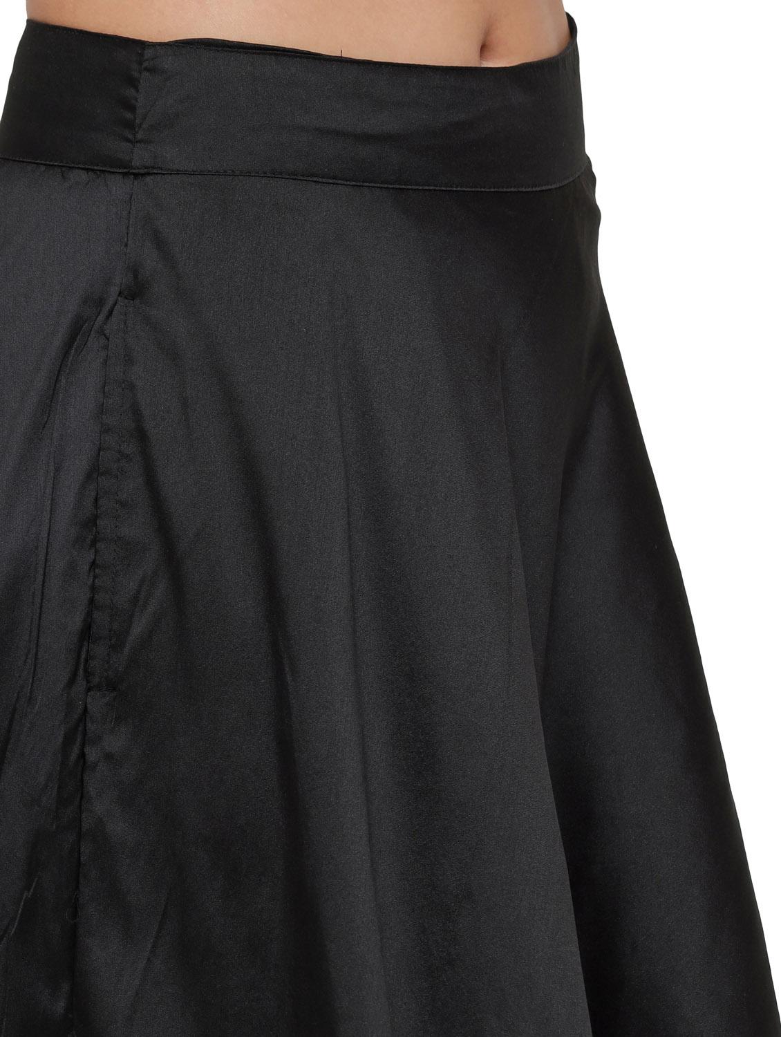 high rise flared skirt - 18203264 - Standard Image - 4