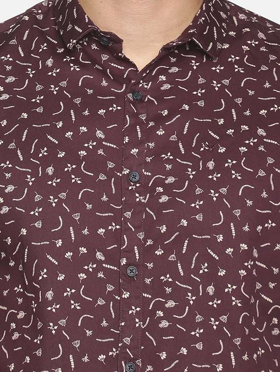 mens florals casual shirt - 18203341 -  Standard Image - 4