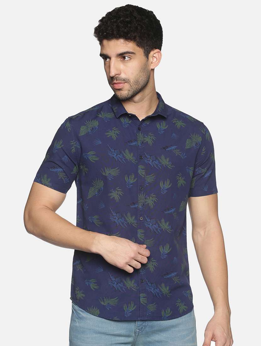 mens tropical casual shirt