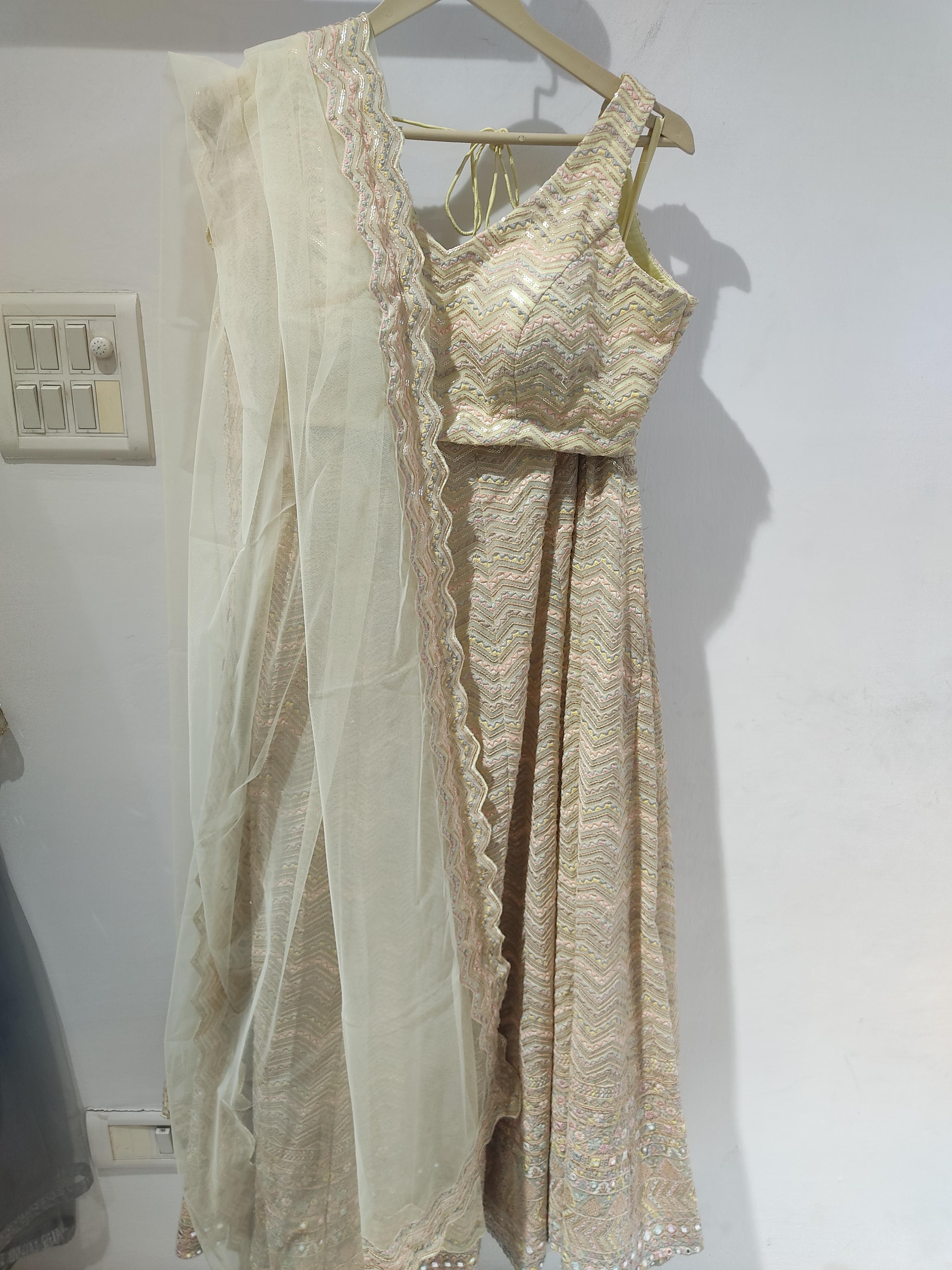 women lehengas full printed multi color - 18204078 - Standard Image - 1