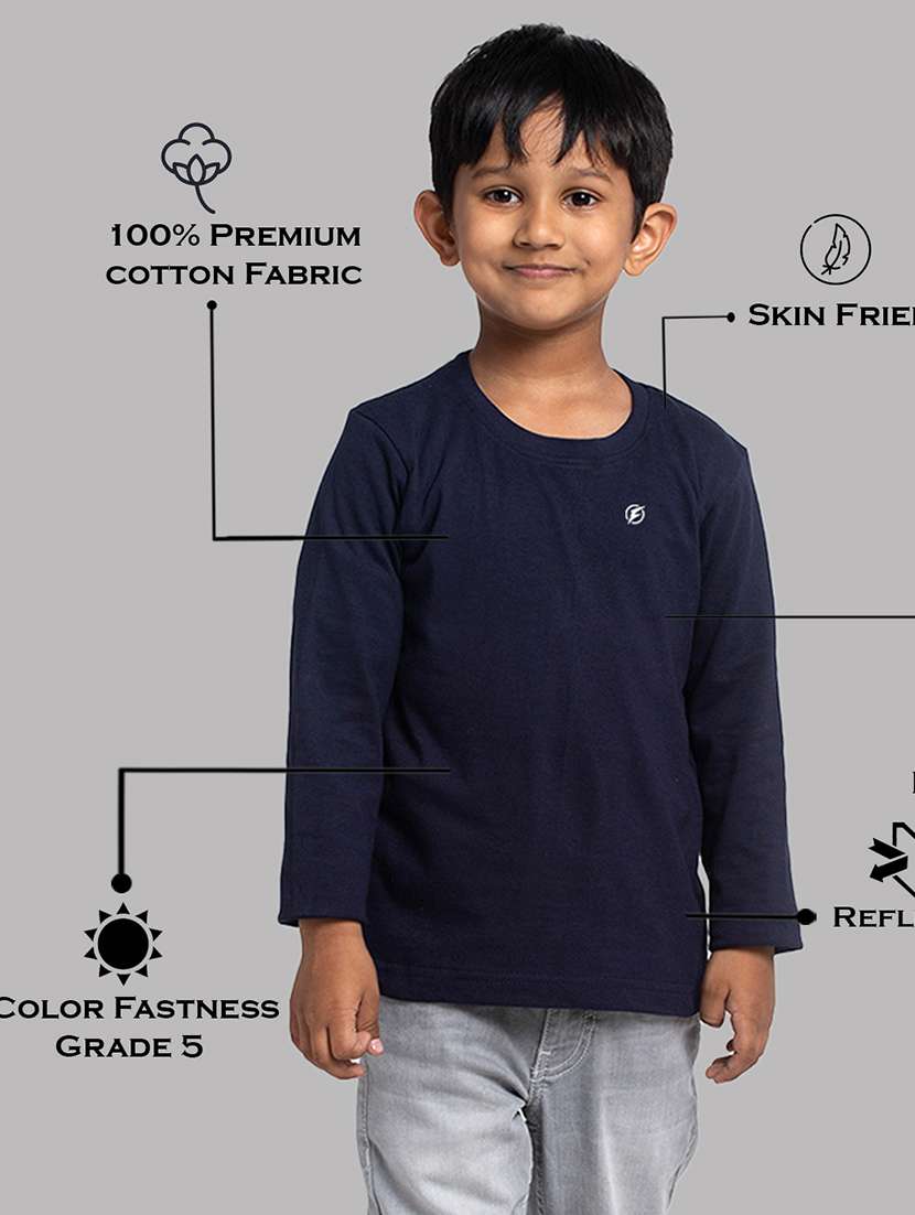 round neck solid t-shirt - 18204146 -  Standard Image - 4