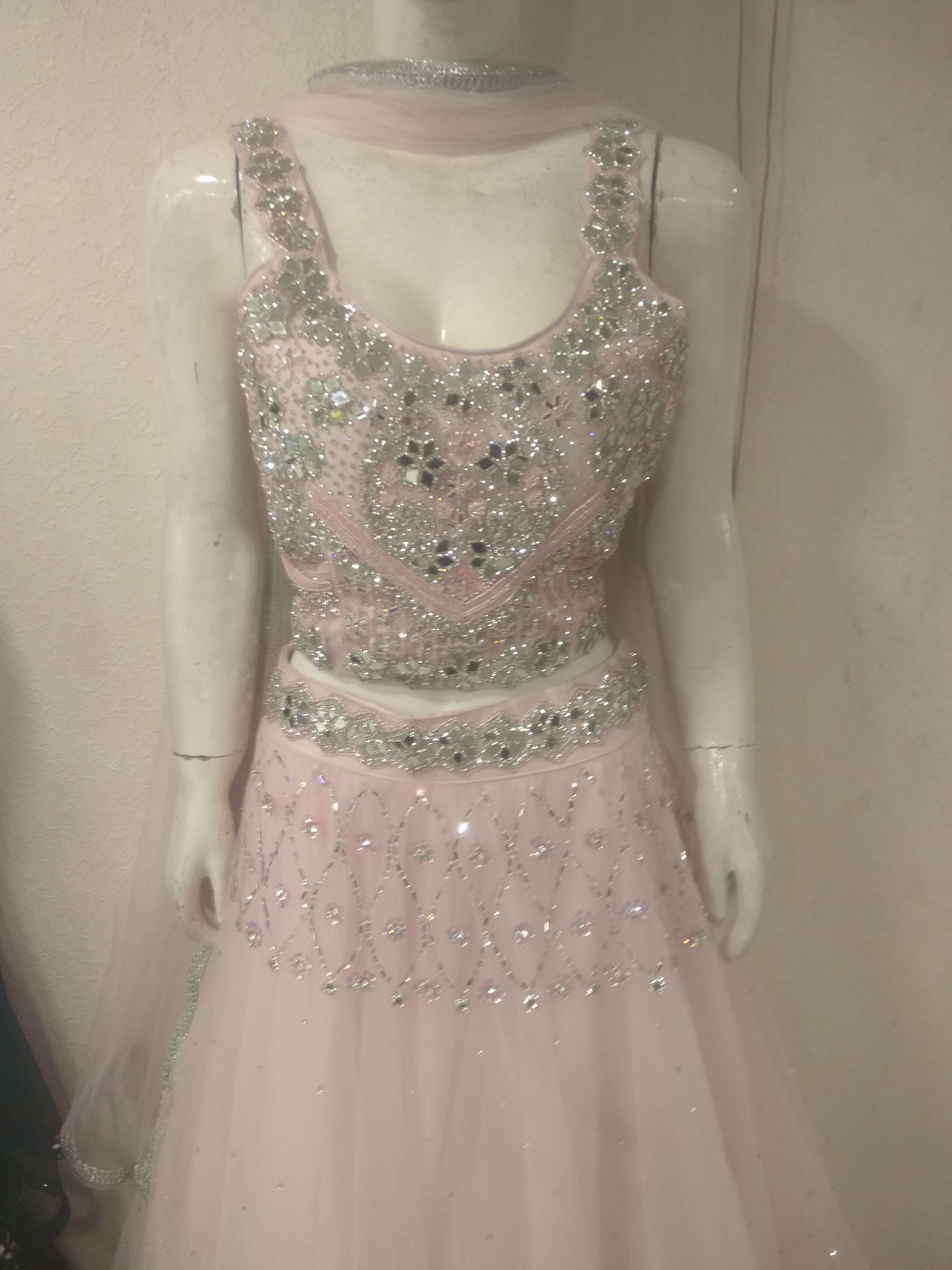 lehnga choli pink color - 18205017 - Standard Image - 1