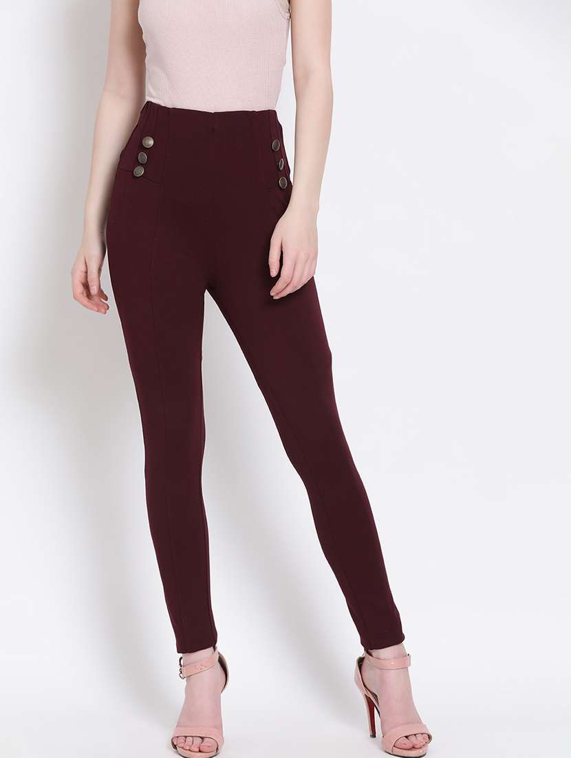 High Rise Solid Jegging