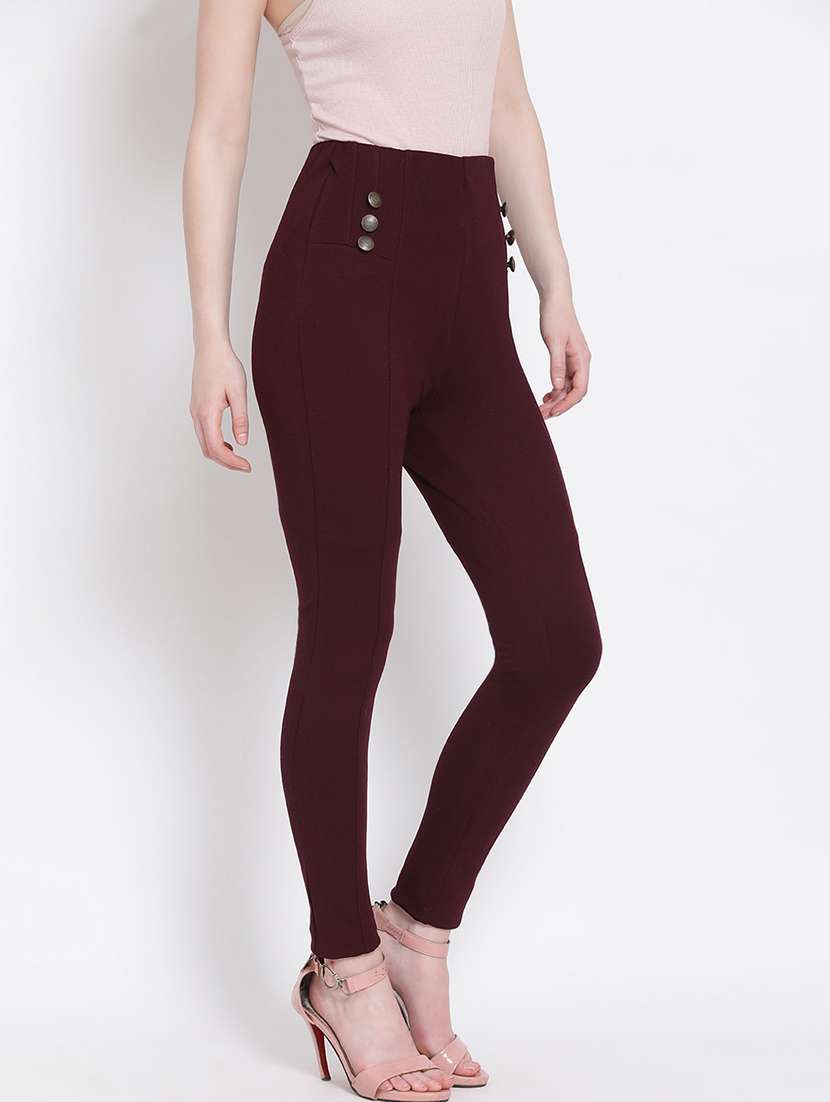 High Rise Solid Jegging