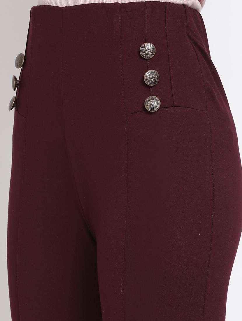 High Rise Solid Jegging
